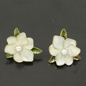 Flower earrings #1473